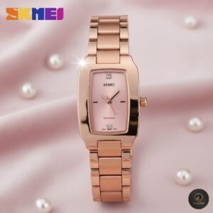 Reloj SKMEI 1400 - dama - Minimalista Gold
